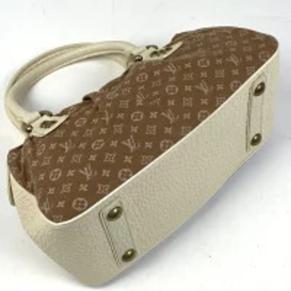 Louis Vuitton Monogram Brown Handbag Trapeze Camel Lin